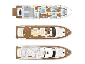 Feretti charter rent motoryacht yachtco (16)