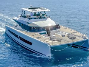 Fountaine Pajot Power catamaran charter rent yachtco